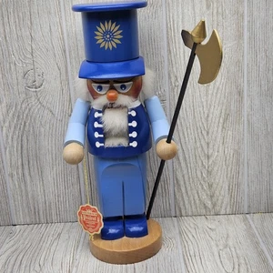 Vintage Steinbach Watchman German Nutcracker Guard Soldier Wood Volkskunst 12" - Picture 1 of 12