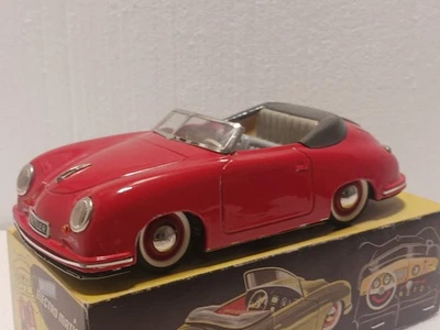 Vintage authentic Distler Electromatic 7500 Porsche 356 Tin Car Germany - Image 1 of 4
