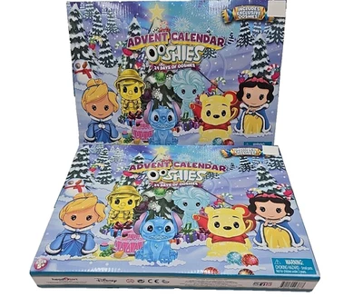 Disney Advent Calendars  24 Days of Ooshies Head Start Christmas 2 Pack - Image 1 of 4