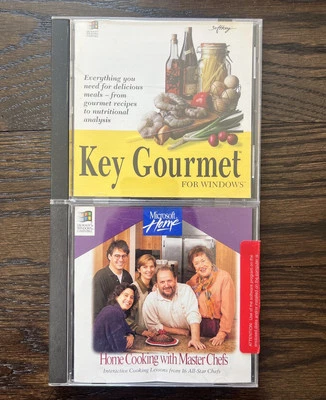 Key Gourmet & Home Cooking Master Chefs CD-ROM Computer Software For Windows - Image 1 of 3