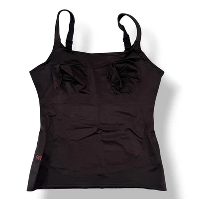 Top Camisola Original Cinta Rubí Talla 46 Prendas Moldeadoras Negro Sólido Ajustable Cami Foto 1 de 4