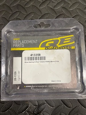 Kit de cojinete y sello de rueda trasero Quadboss para Yamaha YFM350 Warrior 1987-2004 Foto 1 de 4