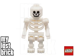 LEGO Skelett Minifigur gebogene Arme horizontaler Griff aus Set 10305 (gen099) - NEU - Bild 1 von 8