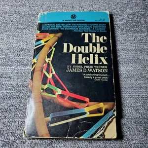 The Double Helix James D. Watson 1969 First Printing DNA Science Mentor - Picture 1 of 9
