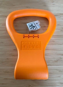 Kettle Gryp Kettlebell Weight Hand Grip Orange *NEW* workout gym equipment USA - Picture 1 of 7