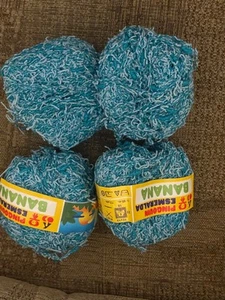 4 x 50g Pingouin Esmeralda Banana 50% Cotton, 50% Acrylic yarn - Picture 1 of 2
