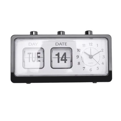 Mechanical Alarm Clock Novelty Flip Clock Desktop Digital Clock with5921 - Image 1 of 4