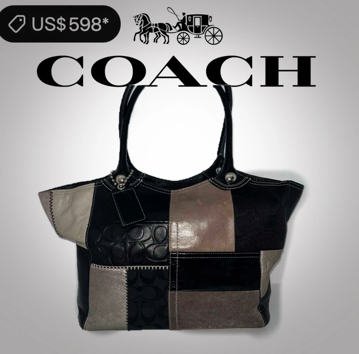 Coach Patchwork Tote Large Bags & Handbags for Women for sale | eBay