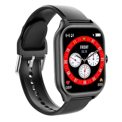 Smart Watch Blood Pressure Heart Rate Monitor Fitness Tracker For iOS Android - Image 1 of 4