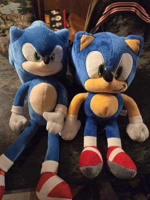 Muñeco de peluche Sonic the Hedgehog juguetes de peluche 2 en total Foto 1 de 4