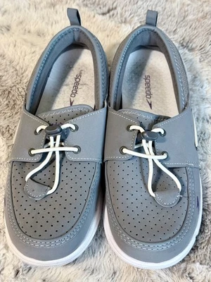 SPEEDO Gris Informal Sin Cordones Cubierta Piscina Zapatos Mujer Talla 8 Foto 1 de 4
