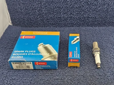 (QTY 4) Denso 3381 K20HR-U11: Spark Plug For Toyota FJ Cruiser 2007-2009 - Image 1 of 4