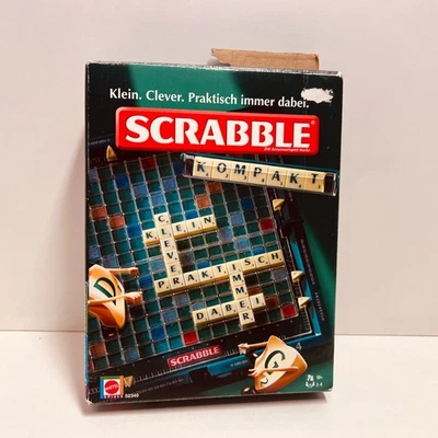 Mattel - Scrabble Kompakt - Reisespiel - Vollständig - GUT - Bild 1 von 4