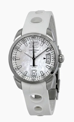 Reloj Certina DS Rookie esfera madreperla unisex 40 mm hecho en Suiza 330 ft WR Foto 1 de 3