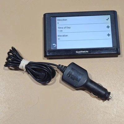 Garmin Nuvi 55 Black GPS Car Travel Navigator Works - Image 1 of 4