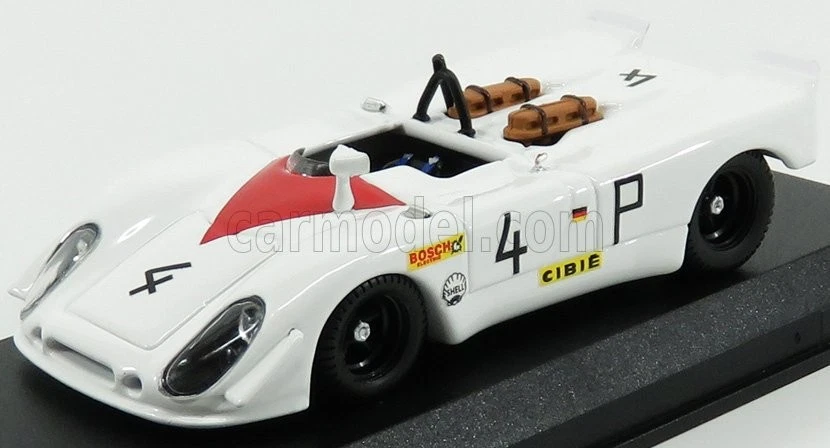 MODELLINO AUTO STATICO BEST MODEL PORSCHE 908/02 #4 1000KM NURBURGRING 1969 1/43 - Immagine 1 di 4