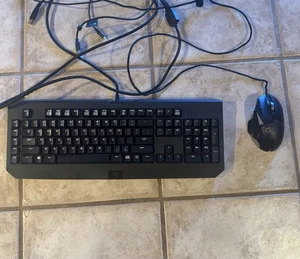 Razer Blackwidow Keyboard And Logitech G502 Mouse - Picture 1 of 1