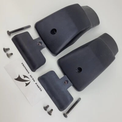 Juego de 2 abrazaderas de extremo de barra transversal para portaequipajes de techo Subaru Forester 2003-2008 con tornillos OEM Foto 1 de 4