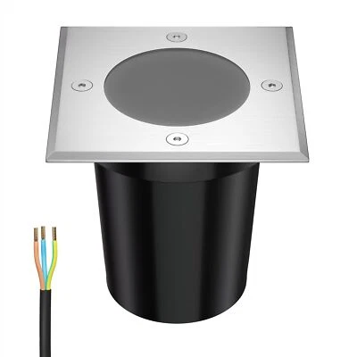 Lampe encastrée dans le sol RELI pour l'extérieur IP67 inox carrée 11 x 11cm ... Foto 1 de 4