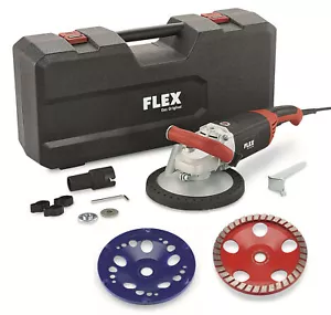 Amoladora de renovación Flex LD 24-6 180 kit Turbo-Jet hormigón + diamante PKD-Jet 6 cortes - Imagen 1 de 11