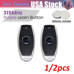 373LM Garage Door Opener Remote 1-Button Purple for Chamberlain 41A6127-1  940D - Picture 1 of 12
