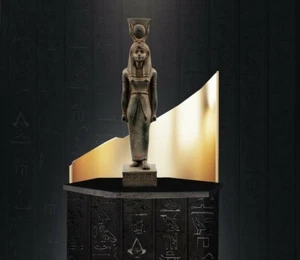 HATHOR Diosa del Cielo, Mujer y Amor Réplica Gran Piedra Altar Estatua - Imagen 1 de 8