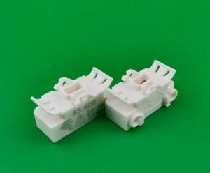 2x rocker switch original BJB 43.409 without rocker installation switch plug attachment