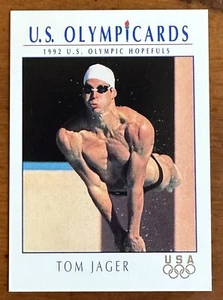 1992 Impel US Olympicards TOM JAGER #70 USA Olympic Swimming - Bild 1 von 2