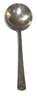 Deco 5 1/2" Holmes & Edwards Super Plato Redondo Jalea de Azúcar Sopa Gumbo Cuchara Foto 1 de 4