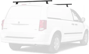 Universal Steel M1000 Ladder Roof Van Rack W/ 55" Bars Black - Picture 1 of 3