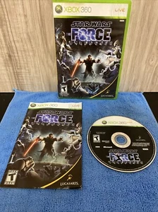 Star Wars: The Force Unleashed (Microsoft Xbox 360, 2008) With Manual Tested - Picture 1 of 3
