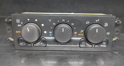 2002 Cadillac Escalade A/C Heater Auto Temperature Climate Control - Image 1 of 4