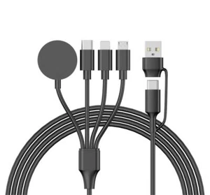 4 in 1 iPhone iWatch USB TYP-C für Apple Watch Ladegerät Magnet Ladekabel - Bild 1 von 12