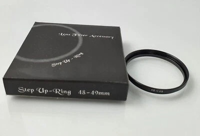 Rising step up ring 48-49mm for Canon QL17 GIII , Leica lens - Image 1 of 4