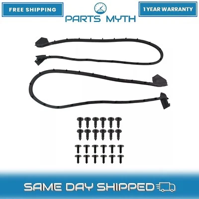 Nuevo juego de 2 pares de juntas de goma para puerta AMC Javelin AMX 1968-1974 Foto 1 de 4