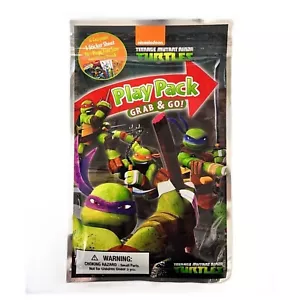 Teenage Mutant Ninja Turtles Play Pack Grab & Go! Nickelodeon Coloring Book - Picture 1 of 3
