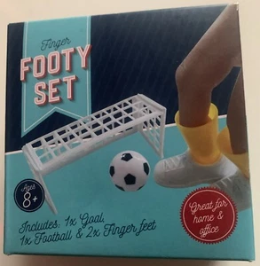 Finger Footy Set The Works Excellent Condition Unopened - Picture 1 of 8