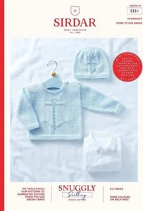 Sirdar Hayfield - Snuggly Soothing, Sweater and Hat 5321 - Picture 1 of 1