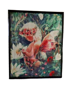DIAMOND PAINTING COMPLEATED FRAMED 5D FOREST FAIRY ANGEL FRAME INCLUDED 25"x 31 - Picture 1 of 6