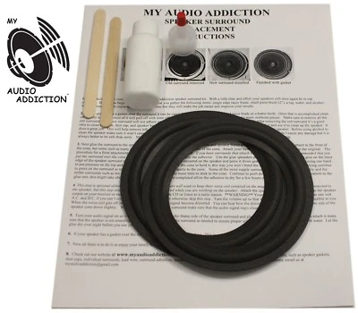 MY AUDIO ADDICTION Speaker Surround Repair Kit For Infinity SS-2001 / Sterling Center 5 1/4"
