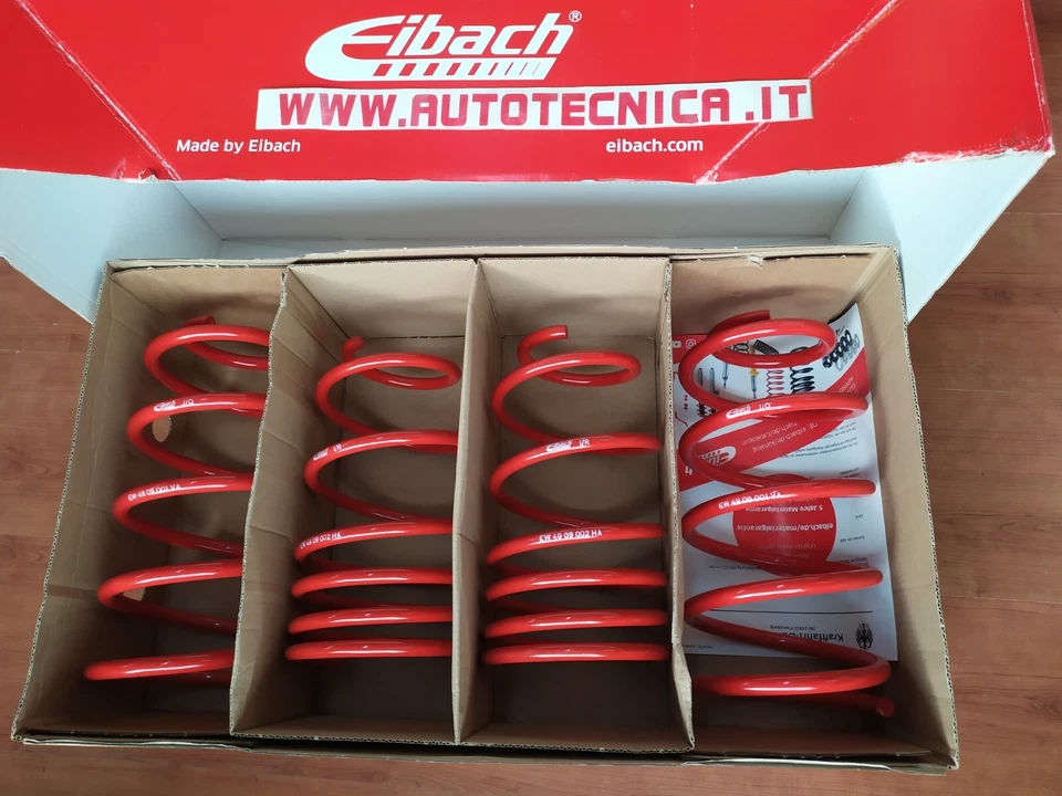 KIT MOLLE EIBACH LANCIA DELTA EVOLUZIONE ASSETTO -3 CM. HF EVO E4909140 4909-140 - Image 1 of 1