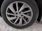 Used Wheel fits: 2016 Nissan Rogue 18x7 alloy 10 spoke dark gray Grade B