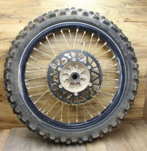 2013 13 Kawasaki KX250F KX 250 Rear Back Wheel Rim 19x1.85 Dunlop Tire 100/90-19 - Picture 1 of 16