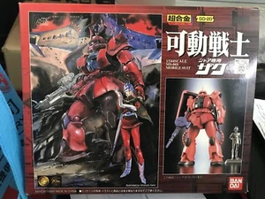 1999 Bandai 1/144 Chogokin GD-20 Gundam Char's Zaku MS-06S Diecast Mobile Suit - Bild 1 von 6