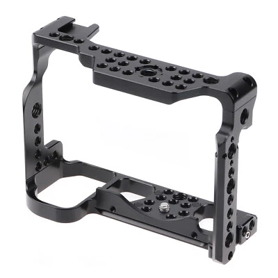 CNC Aluminum Camera Cage Top Handle Grip 1/4" 3/8" for Nikon Z5/Z6/Z7/Z6II/Z7II - Image 1 of 4
