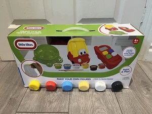 Little Tikes Paint Your Own Figures - Sandpit, Cosy Coupe, Phone. With 6 Paints  - Picture 1 of 3