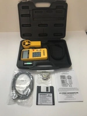 A.W. Sperry SA-7 Wind Air Flow Velocity Digital Anemometer - Image 1 of 3
