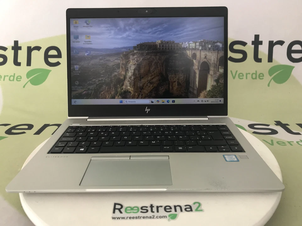HP Elitebook 840 G5 Core i5-8350U 1.7 Ghz 8 Gb 256 Gb SSD NVMe Windows 11 - Imagen 1 de 1