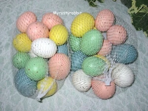 Speckled Easter Egg Bowl Fillers ~ Set of 28 ~ Spring Eggs - Multi Colored - New - Picture 1 of 4