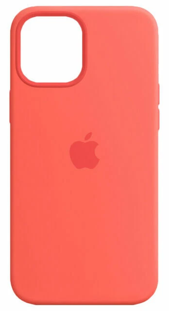 Apple Silicone Case with MagSafe for iPhone 12 Pro Max - Pink Citrus